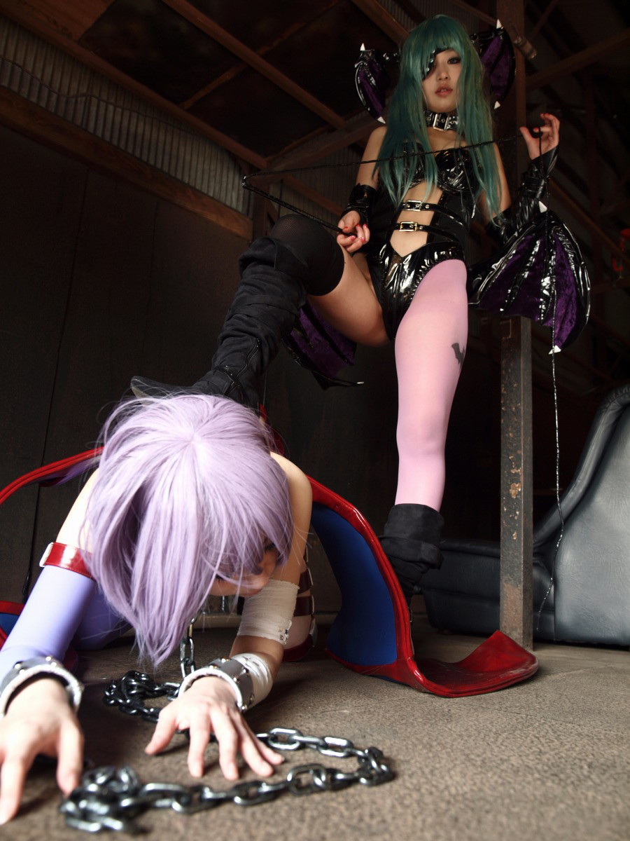 [Cosplay] sm女王乐趣 Darkstalkers Morrigan & Lilith